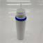 white blue ring 60ml tall V3 E-liquid bottle flat cap childproof squeeze plastic pet e-juice vape oil dropper bottle