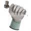 13 Gauge HPPE Cut Resistance Grey Liner Grey Blade Handling Carpenter Gloves