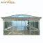 Soundproof Aluminum Modern Sunroom Freestanding Glass House With Fashion Design