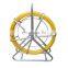FRP rebar/Fiberglass duct rodder, fiberglass pultrusion machine, push rod cable reel