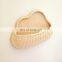 Cloud-shaped Rattan Wall Basket Toy Storage Handwoven
