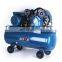 Bison China Manufacture 230V 2Hp Piston Double Cylinder Heavy Duty Belt Drive Air Compressor