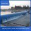 Water filled inflatable rubber dam,