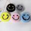 029Autumn/Winter plush bag Round smiley bag One shoulder oblique cross bag Cute girl purse handbag imitation fur