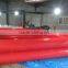 2015 Commercial 0.9mm pvc tarpaulin color double tubes best selling inflatable adult swimming pool