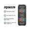 ZQS8229 Wholesale Subwoofer 30W Power Dual 8 Inch Speaker Wireless Bass Sound Party Speaker
