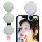 Flashing Mini Rechargeable Mini Led Selfie Light With USB Cable