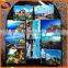 2016 newest city souvenir items full color image porcelain fridge magnet