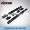 Hot sale chrome and black Wrangler jk tubular side step for 2007-2015JK, wrangler side bar