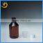 250ml PET plastic oral liquid bottle with safty cap