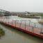 galvanized steel floating jetty