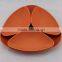 Hefei Irregular shape bamboo fiber tableware set,new ECO material 8 inch white Oval plates