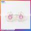 High quality waterdrop shaped caystal stud earrings for women earring stud