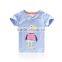 2015 wholesale new fashion design baby girls tshirt
