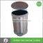 20Litre Round Stainless Steel Pedal Bin