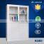 2016 New design glass sliding door steel filing cabinet office furniture