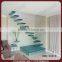 selling internal curved glass staircase for home construction