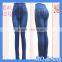 Hogift New Design Flower Print Women Denim Legging Fashion Lady Legging