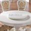 European royal round dining table with lazy susan top design