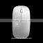 White color gloosy finish Flat 2.4ghz usb wireless optical mouse driver for laptop and PC