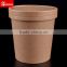 Disposable hot soup deep kraft paper bowl