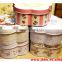 custom box wholesaler wedding favor/flower tea box/freeze dried coffee