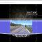 5.0" Capacitive Screen Android4.4 1080P rearview mirror car gps with dvr with gps wifi fm bluetooth