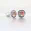 Fashion Accessories for Men Jewelry Stainless Steel Coin Cufflinks