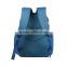 Toxin Free Polyester Backpack Diaper Bag Padded Baby Travel Bag Blue