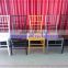 Colored Amber Transparent Crystal Clear Resin PC Plastic Chiavari Chair