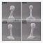 life like fabric cover head mannequins for headpiece/hats display wig