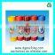 clear PET PP Plastic Packaging Tubes with plastic plug and handle