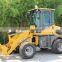 ZL10 wheel loader with a totally new appreance Small loader with new wide tires for European marketing