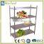 Metal Storage Rack Adjustable Legs, Heavy Rust-proofing Garage Storage Rack