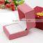 Wholesale plastic leather ring boxes with velvet insert