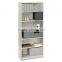 KD metal book shelf movable bookshelf