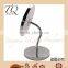 Desktop single sided adjustable table mirror