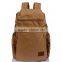 Factory price blank canvas trendy hiking backpack made in China
