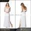 New Design Custom Made long black evening dress
