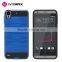 IVYMAX Free samples phone case brushed metal texture 2 in 1 combo case for HTC530