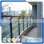 Safety Hot Dip Galvanized Glass Wrought Iron Fence