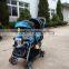 Foldable Double Baby Buggy Stroller