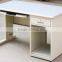 Luoyang MDF top cold rolling steel frame metal office computer desk