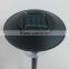 Hot sale plastic garden led solar stake lamp for lawn decor or path lighting