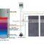 compact pressurized solar water heater with heat pipe series