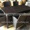 resin rattan outdoor recliner chair with foot rest