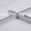 Solid grooved t grid supended ceiling tiles