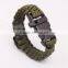 Polyester paracord 550lbs , survival bracelet paracord,wholesale paracord bracelet