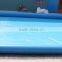 High quality dummy inflatable pool rental with protective fence for sale