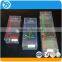 Crystal clear tubes,plastic square shaped pop-up tubes